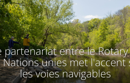 Action pour l'eau douce du Rotary international